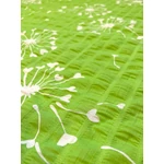 pitypang virágos zöld öko krepp