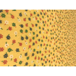 kisvirágos nyomott mintás vászon - 876 yellow