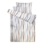 Hullámos csíkos barna