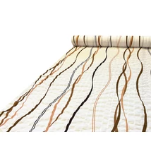 Öko krepp 145 cm hullámos 1154 barna