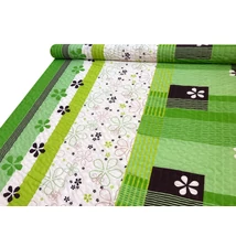 Öko krepp 145 cm karikás 1144 zöld