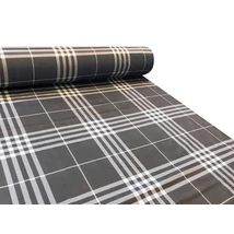 pamut-szatén méteráru 145 cm sateen 2 brown kockás