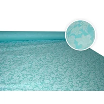 Liliom selyemangin - kék nyomott