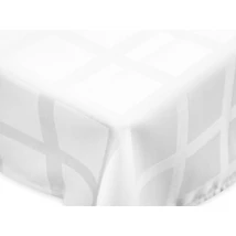 Damaszt asztalterítő szennyeleresztő kikészítéssel