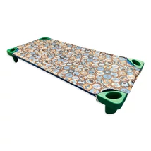 Lepedő óvodai fektetőre kutyusos barna