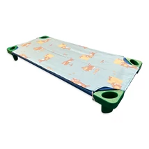 Lepedő óvodai fektetőre csacsis kék