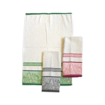 konyharuha kancsós zöld-szürke-pink