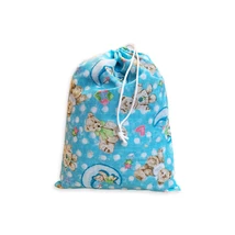 Tornazsák 30x40 csillagos macis kék