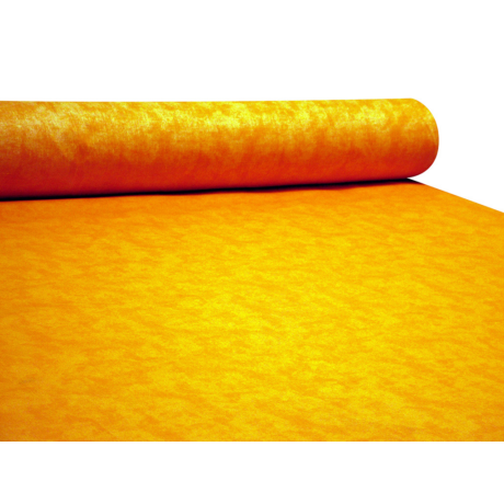 Nyomott mintás pamut-poliészter méteráru - 467 orange
