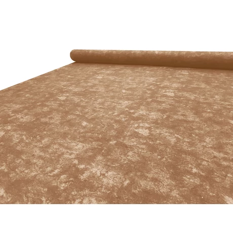 Nyomott mintás pamut-poliészter méteráru - 467 barna márványos