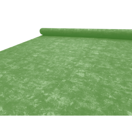 Nyomott mintás pamut-poliészter méteráru - 467 zöld márványos