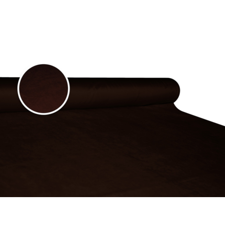 Szarvasbőr (velúr) hatású méteráru - csoki barna