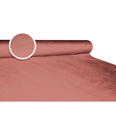 Szarvasbőr (velúr) hatású méteráru - old rose