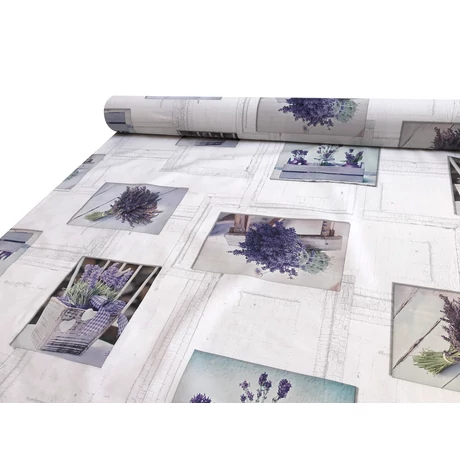 Viaszos vászon Firenze levendula 418