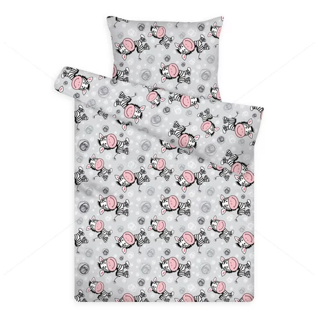 Gyerek ágynemű huzat garnitúra pc 1150 szürke