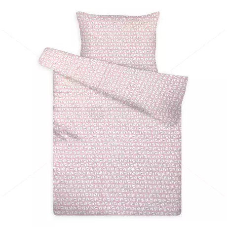 Gyerek ágynemű huzat garnitúra pc 1154 rózsaszín