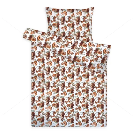 gyerek pamut ágynemű őzikés