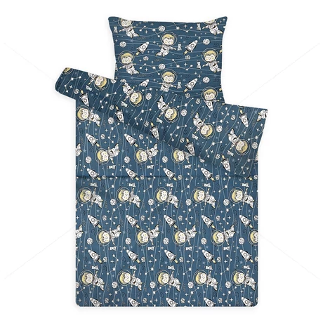 gyerek pamut ágynemű űrhajós