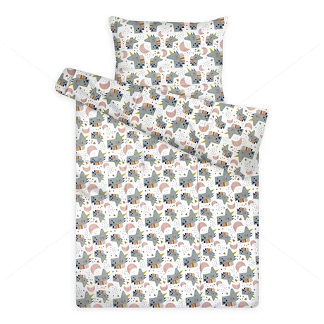 gyerek pamut ágynemű egyszarvú