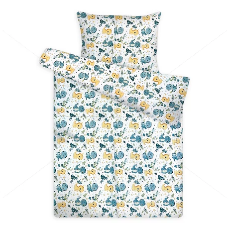 gyerek pamut ágynemű bébi dinók