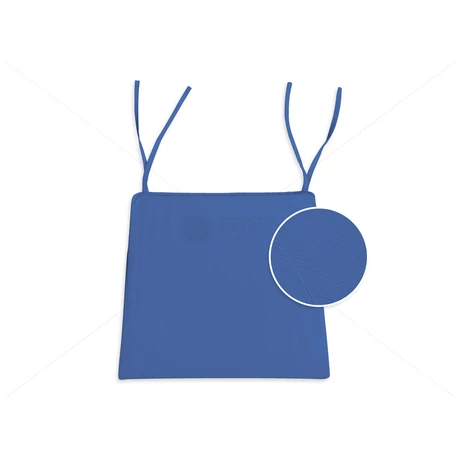 Polly trapéz ülőpárna megkötővel kék