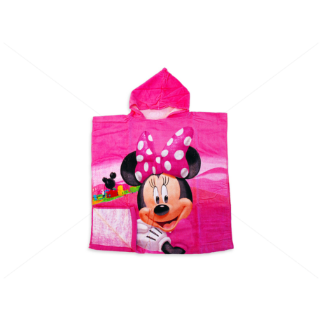 Disney kapucnis poncsó 60x120 cm Minnie egér