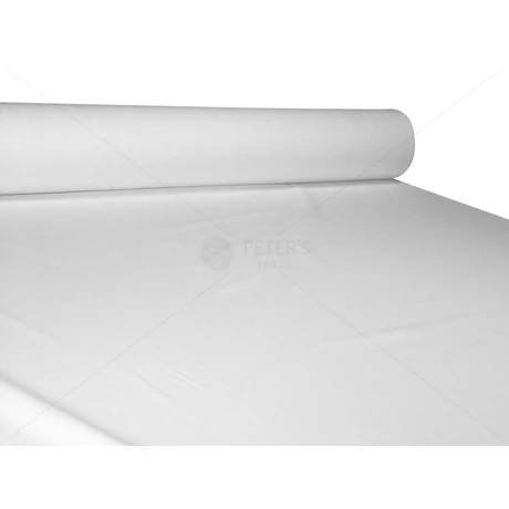 Lepedővászon mercerizált 100% pamut-szatén 280 cm 140g/m2 fehér