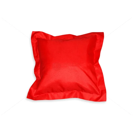 Díszpárna angol széllel cipzáras huzattal 35x35 cm AL79 piros