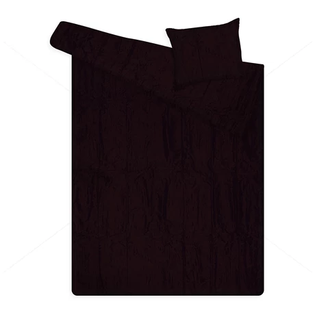 Taft ágytakaró sötét barna