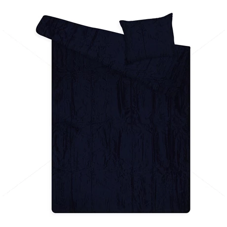 Taft ágytakaró sötét kék