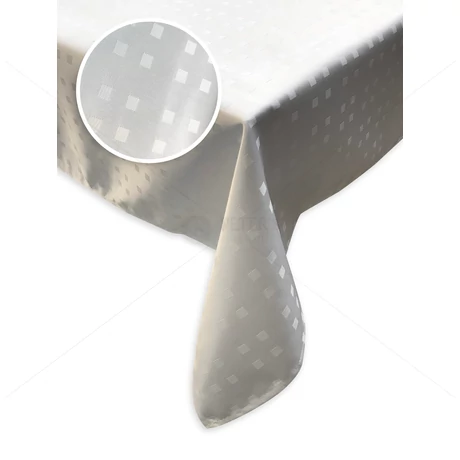 Damaszt asztalterítő szennytaszító kikészítéssel