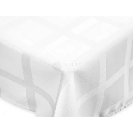 Damaszt asztalterítő szennyeleresztő kikészítéssel