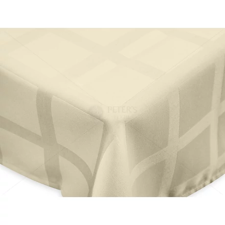 Damaszt asztalterítő szennyeleresztő kikészítéssel