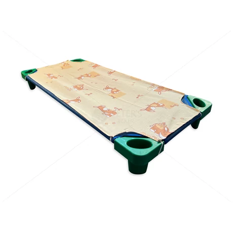 Lepedő óvodai fektetőre csacsis bézs