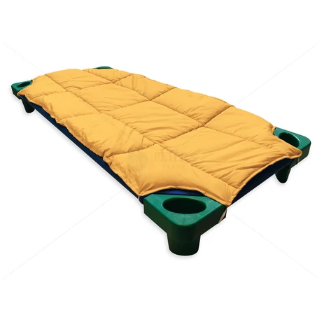 Steppelt óvodai töltött lepedő uni yellow