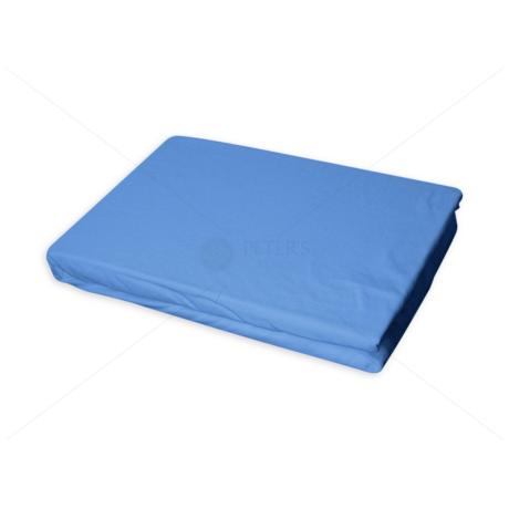 Jersey gumis lepedő 60-70x120-140 cm világos kék