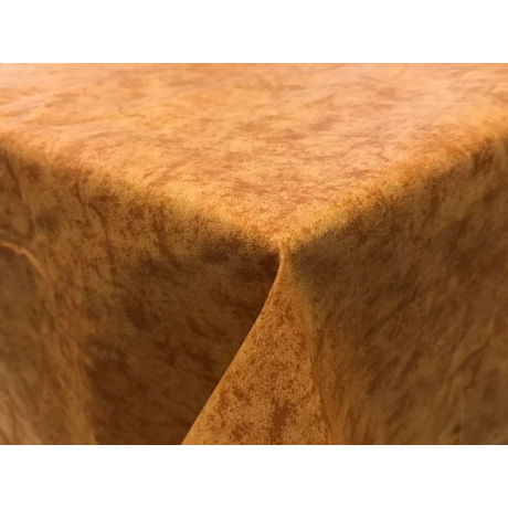 Asztalterítő nyomott mintával 120x120cm barna márványos