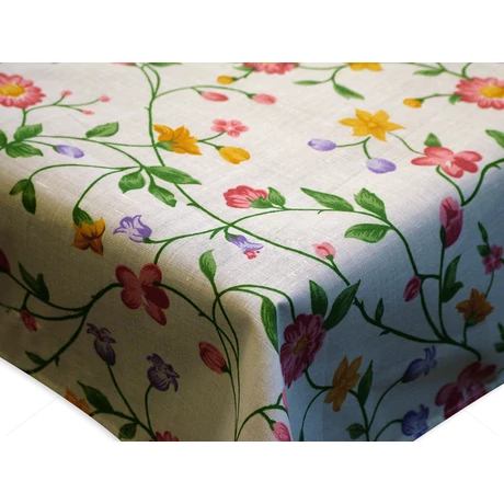 Asztalterítő napron nyomott mintával 70x70cm indás virágos Asztalterítő napron nyomott mintával 70x70cm indás virágos