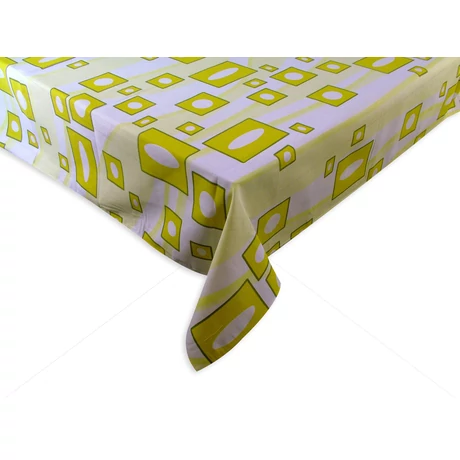 100% pamut asztalterítő nyomott mintával 140x140 cm RETRÓ A
