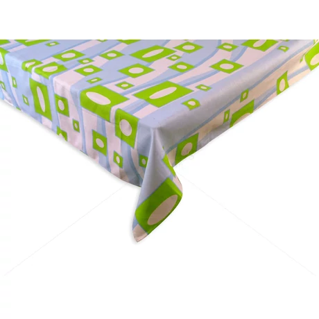 100% pamut asztalterítő nyomott mintával 140x140 cm RETRÓ D