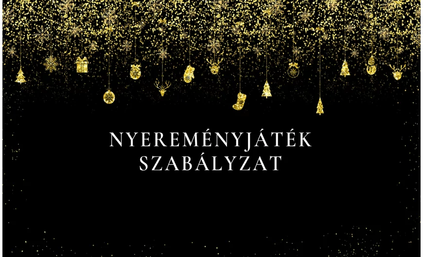 Nyereményjáték szabályzat