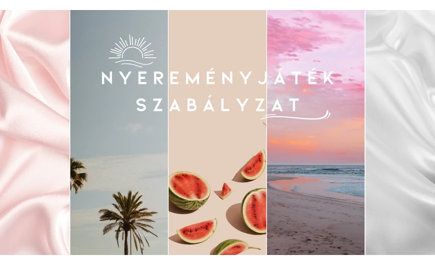 Nyereményjáték szabályzat